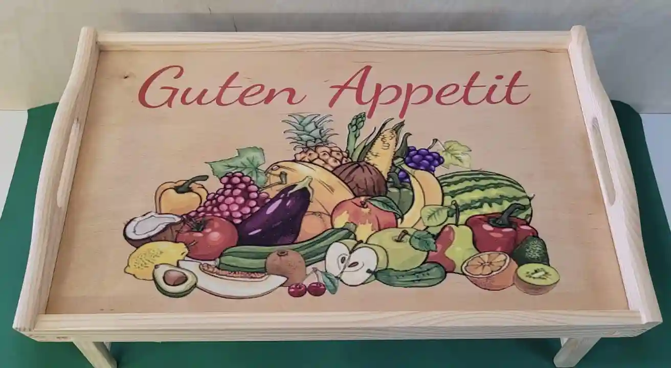 PIKUSA — snídaňový tác s motivem ovoce, Guten Appetit